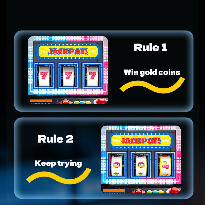 Brick MOC Fruit Spin Slot Machine Arcade | 3571 pieces - Brick Car Merchant