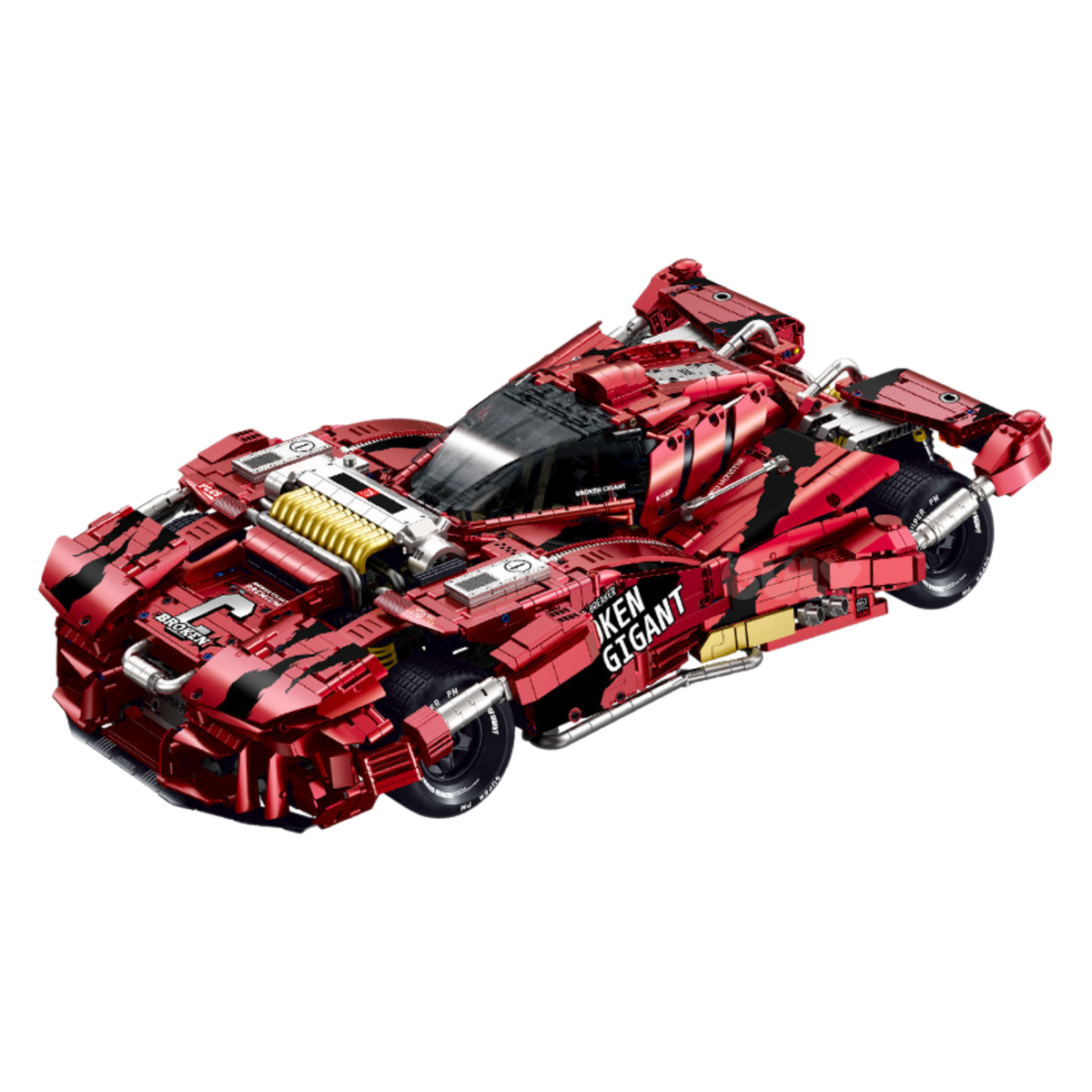 Brick MOC Brocken Gigant Goliath Edition | 3928 pieces - Brick Car Merchant