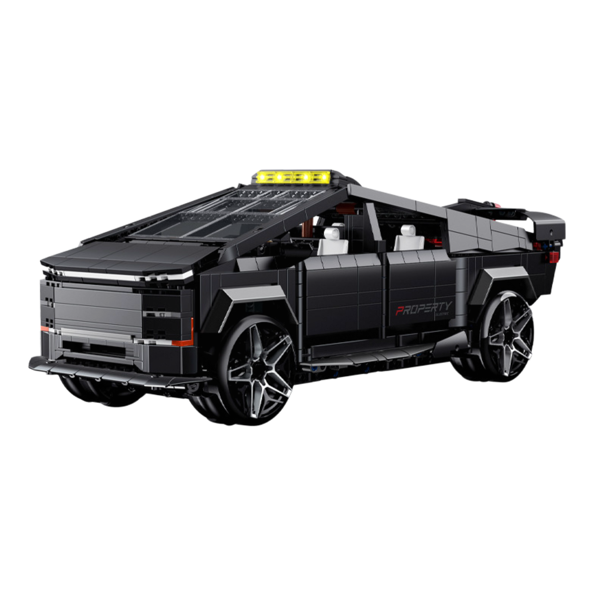 Brick MOC Tesla Cybertruck Voltage Truck Edition | 1572 pieces - Brick Car Merchant