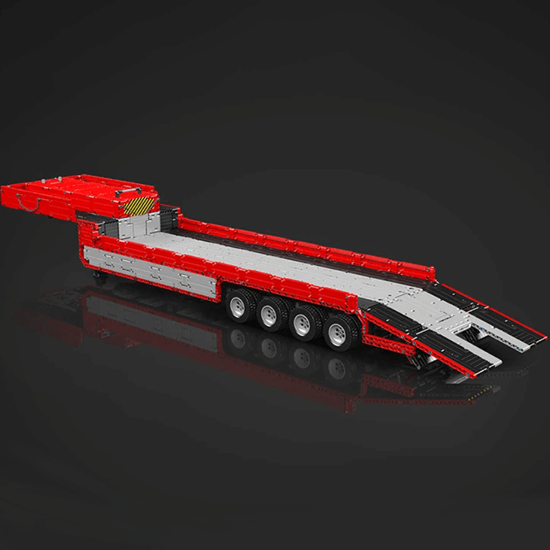 Brick MOC EU Truck With Trailer Remote Control | 8006pcs - Brick Car Merchant
