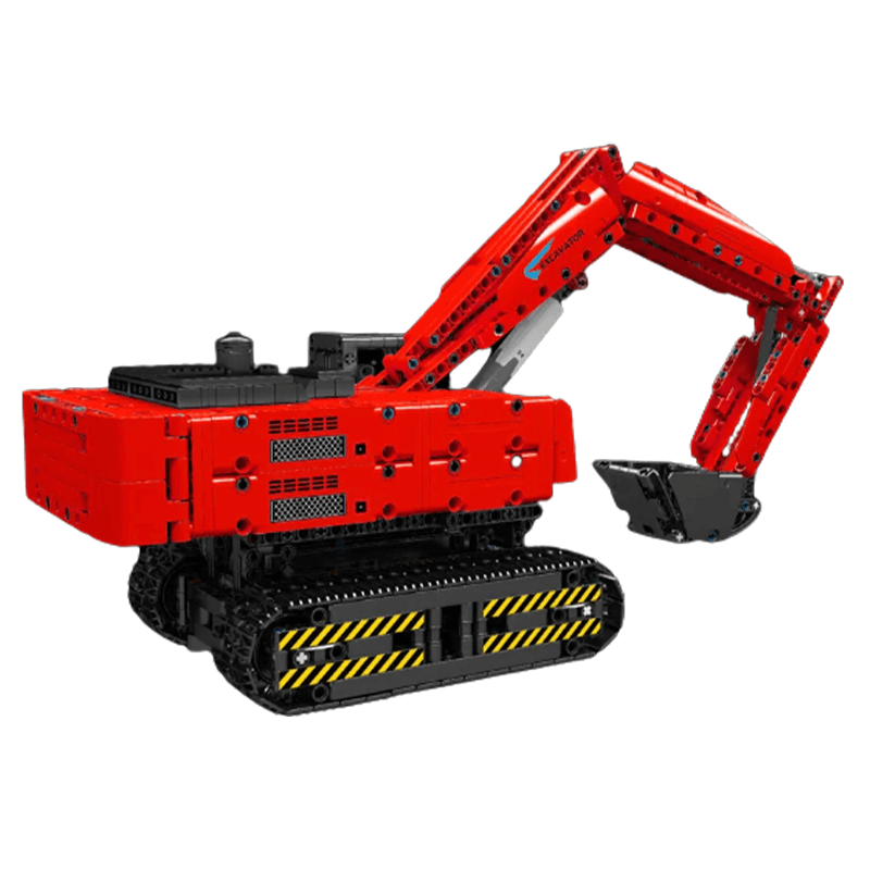 Brick MOC Excavator Remote Control | 1119pcs - Brick Car Merchant