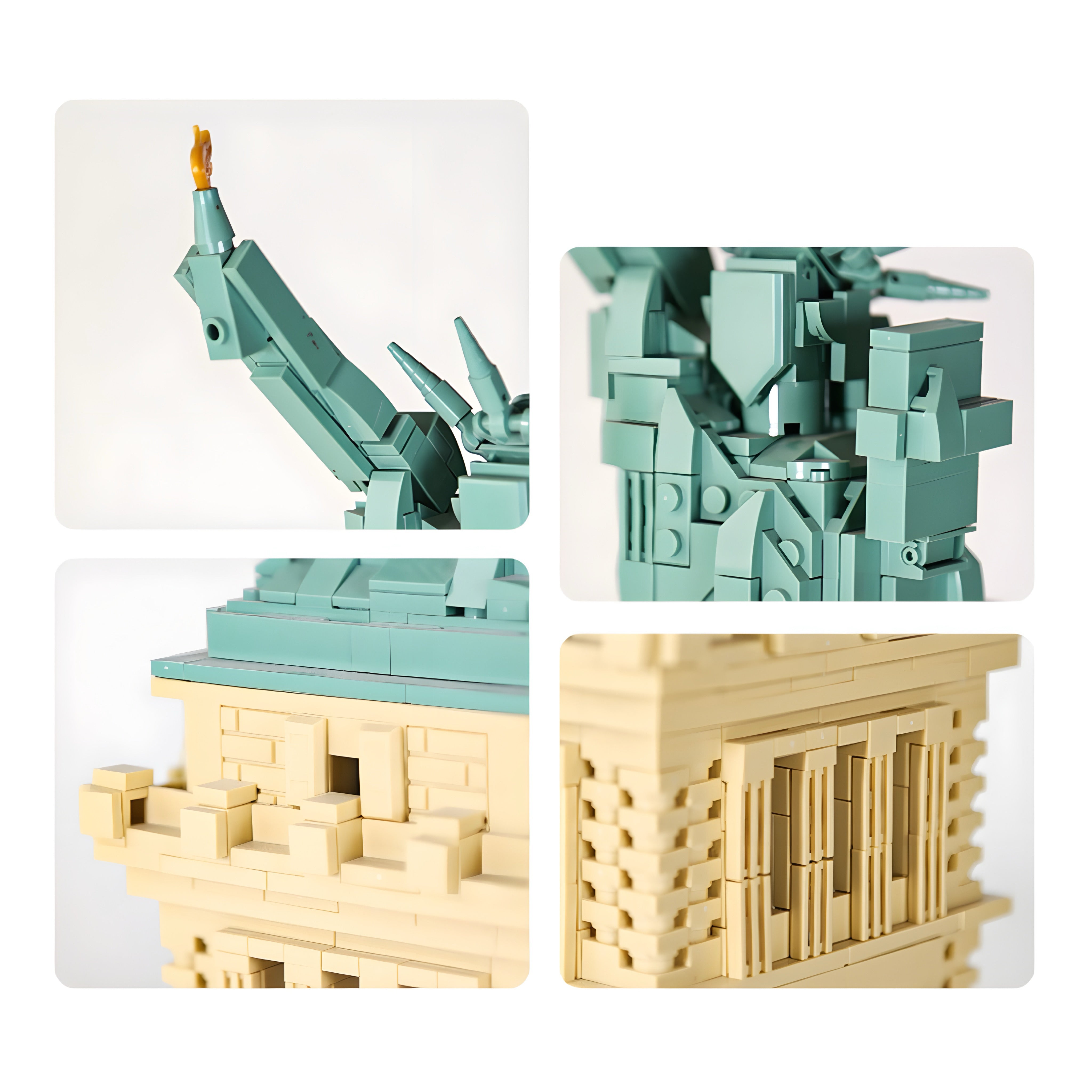 Brick MOC Statue of Liberty | 1578pcs - Brick Car Merchant