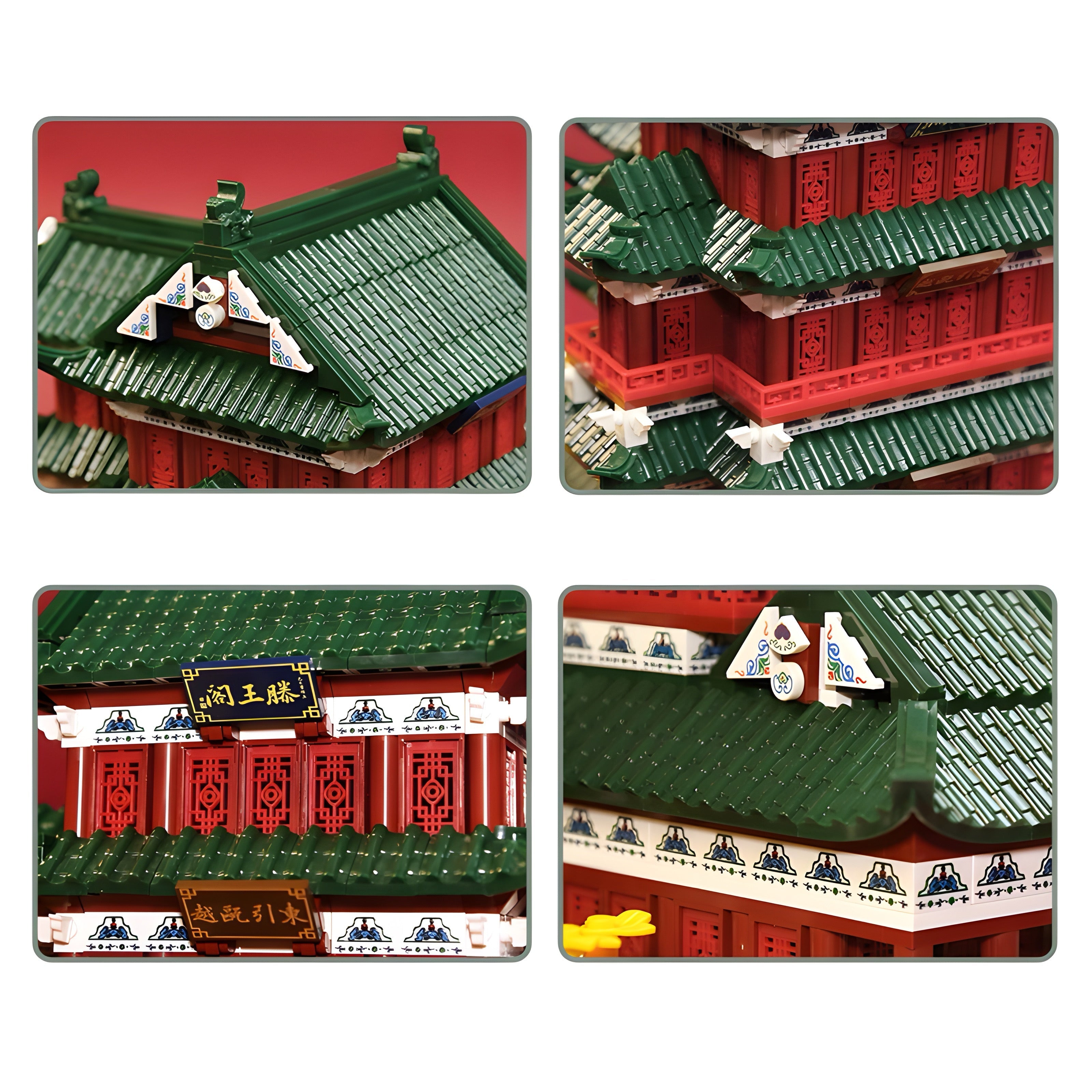 Brick MOC Pavilion of Prince Teng | 2802pcs - Brick Car Merchant