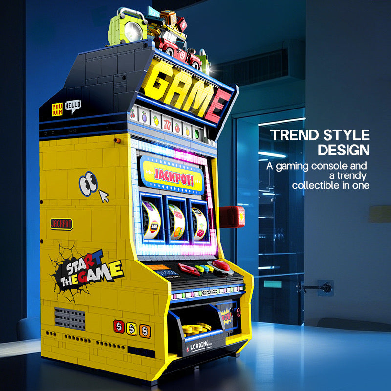 Brick MOC Fruit Spin Slot Machine Arcade | 3571 pieces - Brick Car Merchant