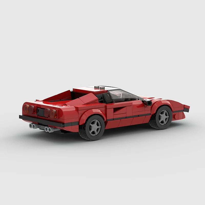 Brick MOC Ferrari 308 GTB - Brick Car Merchant