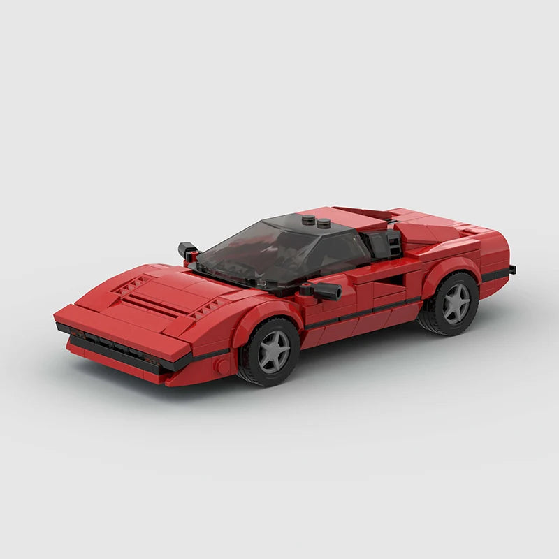 Brick MOC Ferrari 308 GTB - Brick Car Merchant