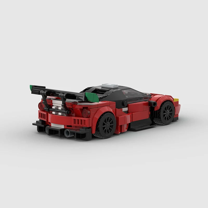 LEGO MOC Ferrari 488 GT3 - Brick Car Merchant LEGO MOC Ferrari 488 GT3 - Brick Car Merchant