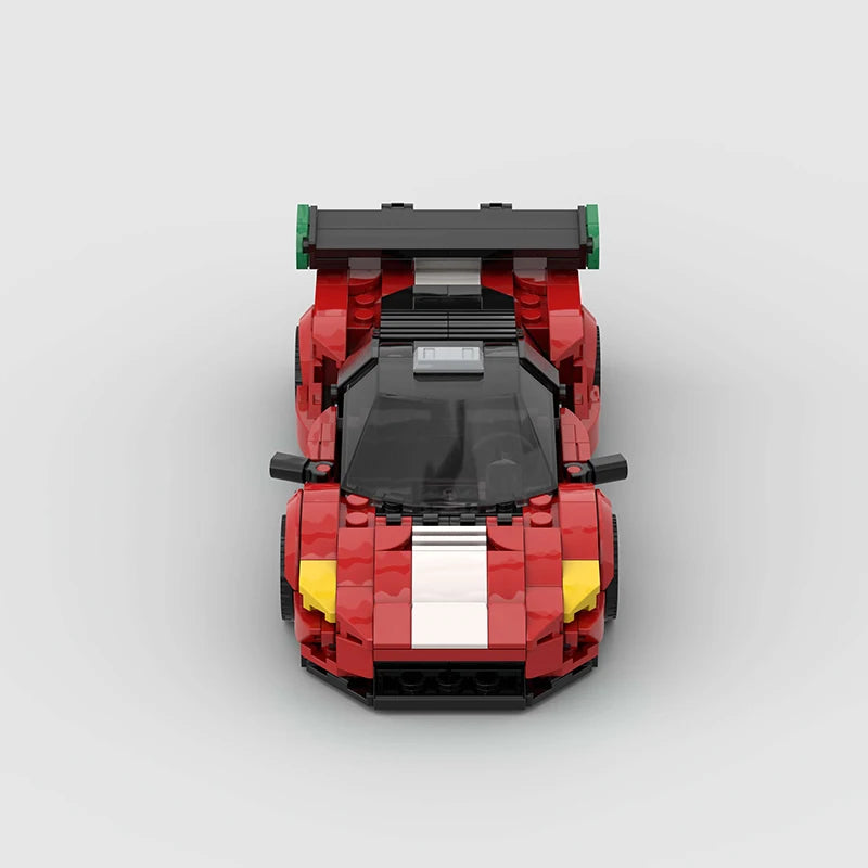 LEGO MOC Ferrari 488 GT3 - Brick Car Merchant LEGO MOC Ferrari 488 GT3 - Brick Car Merchant