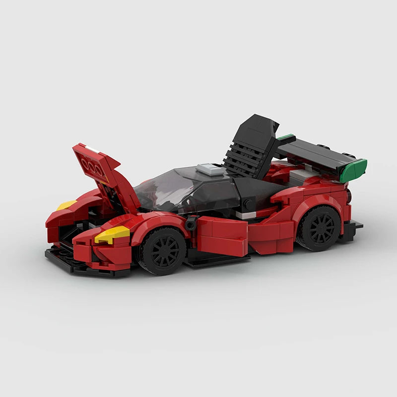 Brick MOC Ferrari 488 GT3 - Brick Car Merchant