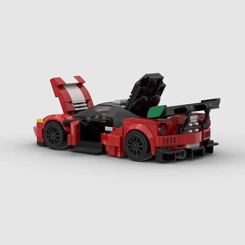 Brick MOC Ferrari 488 GT3 - Brick Car Merchant