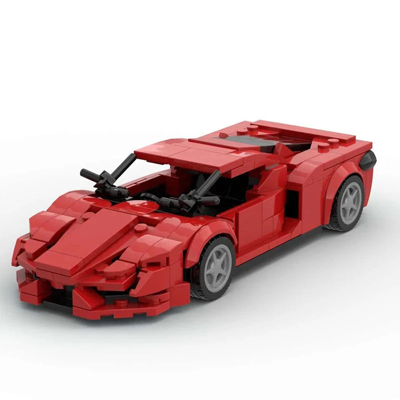 Brick MOC Ferrari Enzo - Brick Car Merchant