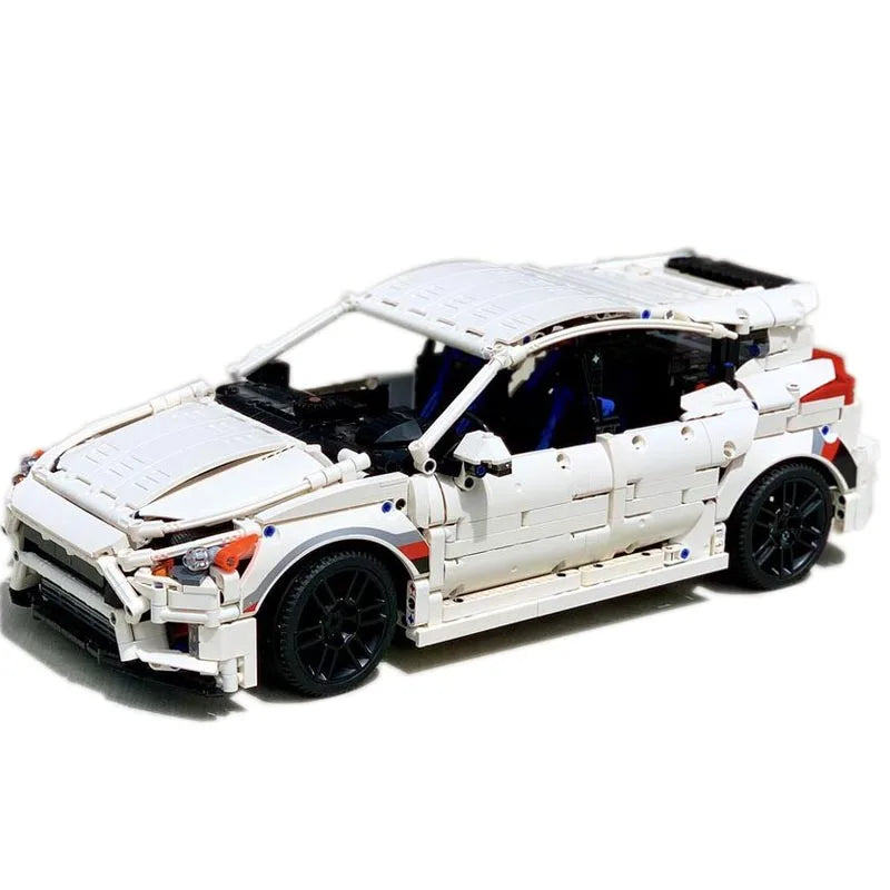 Brick MOC Ford Focus RS MK3 | Remote Control, Opening Features, 2990 pcs - Brick Car Merchant