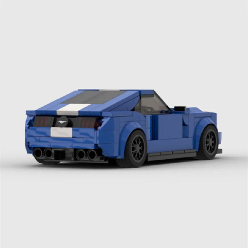 Brick MOC Ford Mustang - Brick Car Merchant