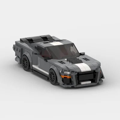 Brick MOC Ford Mustang Shelby GT500 - Brick Car Merchant