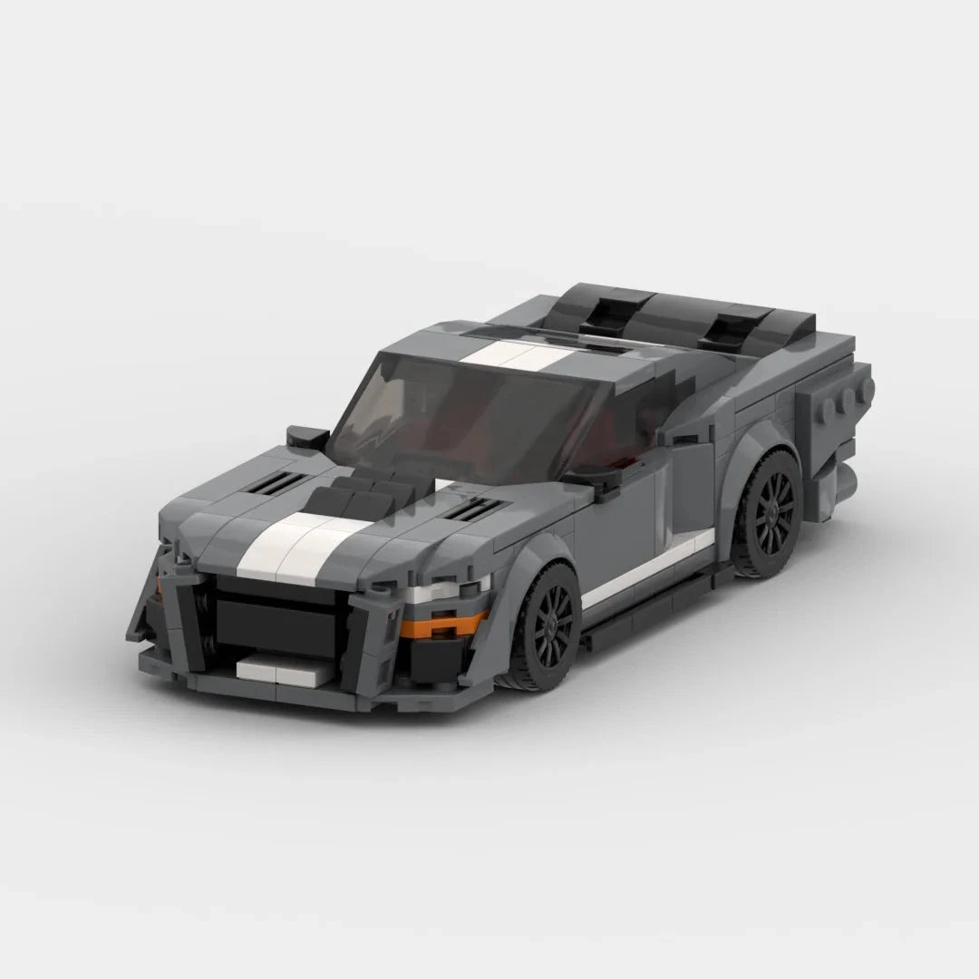 Brick MOC Ford Mustang Shelby GT500 - Brick Car Merchant
