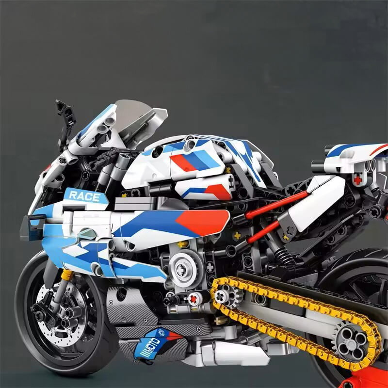 Brick MOC German Racing Superbike | 948pcs - Brick Car Merchant