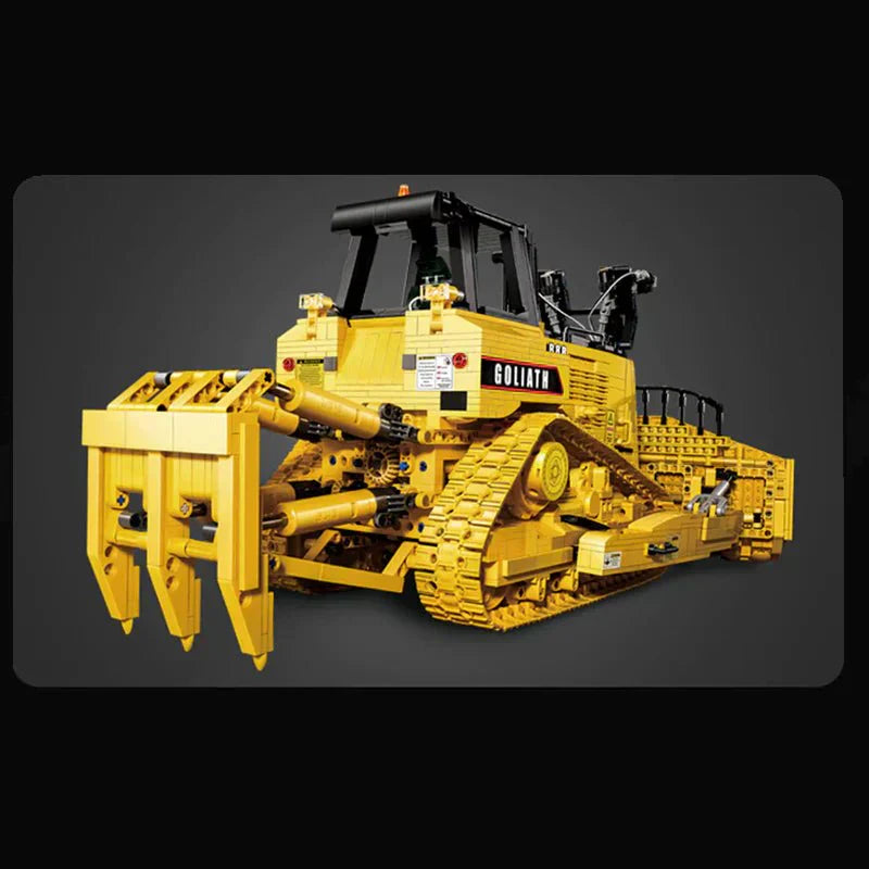 Brick MOC Goliath Heavy Bulldozer | 2826pcs - Brick Car Merchant