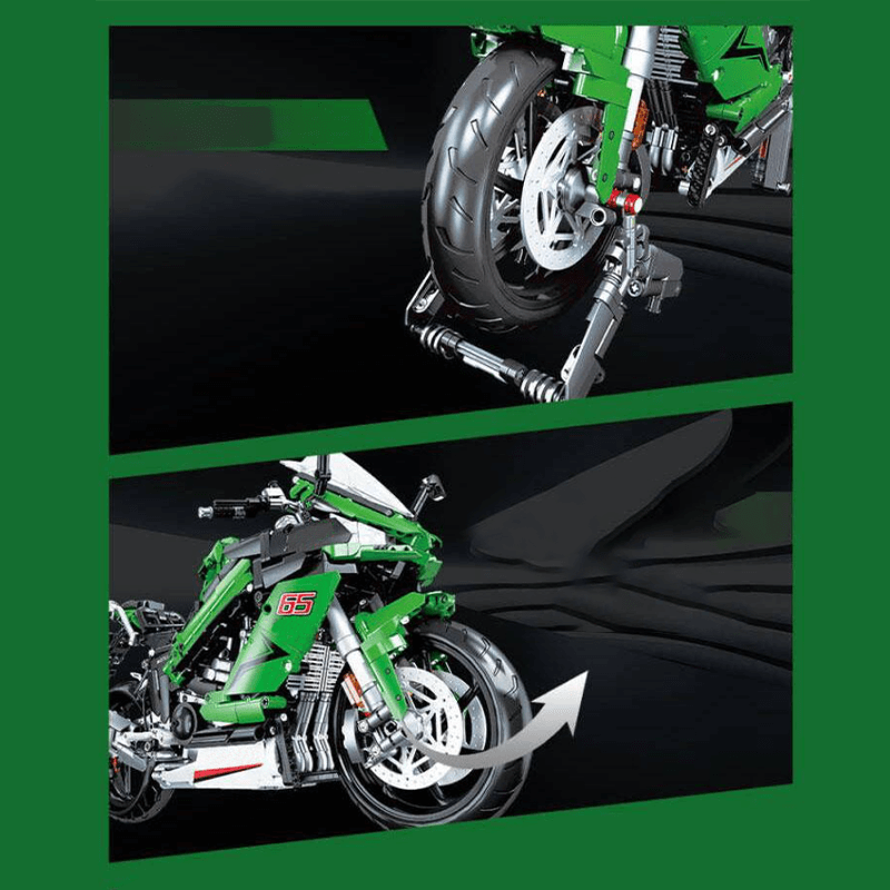 Brick MOC Green Samurai Warrior | 2303pcs - Brick Car Merchant