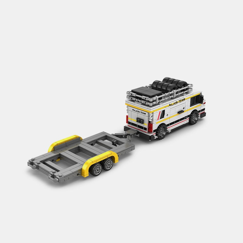 Brick MOC HB Audi Team Quattro - Brick Car Merchant