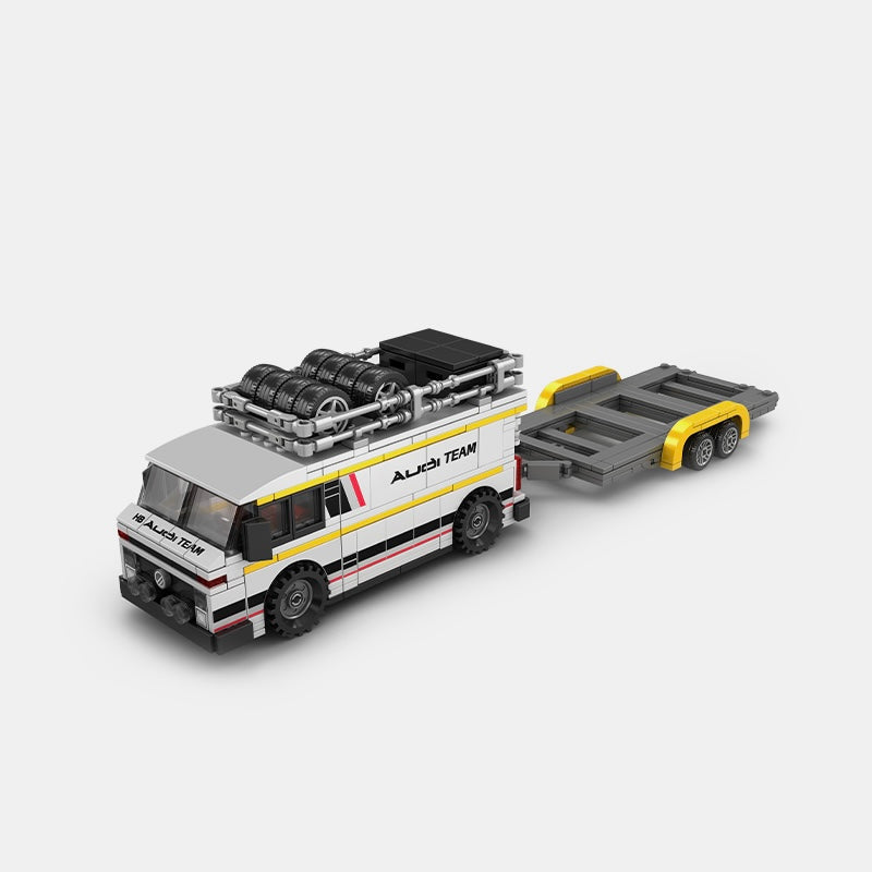 Brick MOC HB Audi Team Quattro - Brick Car Merchant
