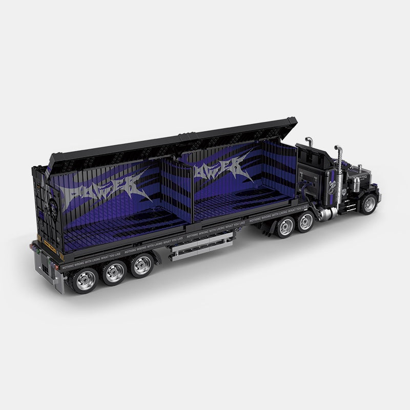 Brick MOC Heavy-Duty Truck - Brick Car Merchant