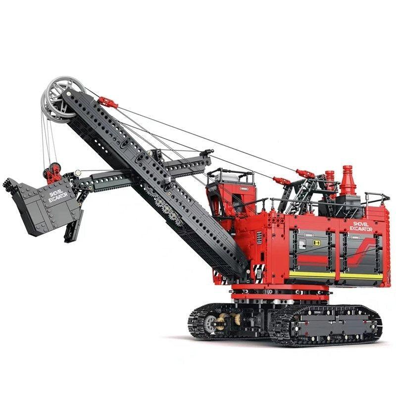 Brick MOC Heavy Power Shovel Excavator | 2968pcs - Brick Car Merchant