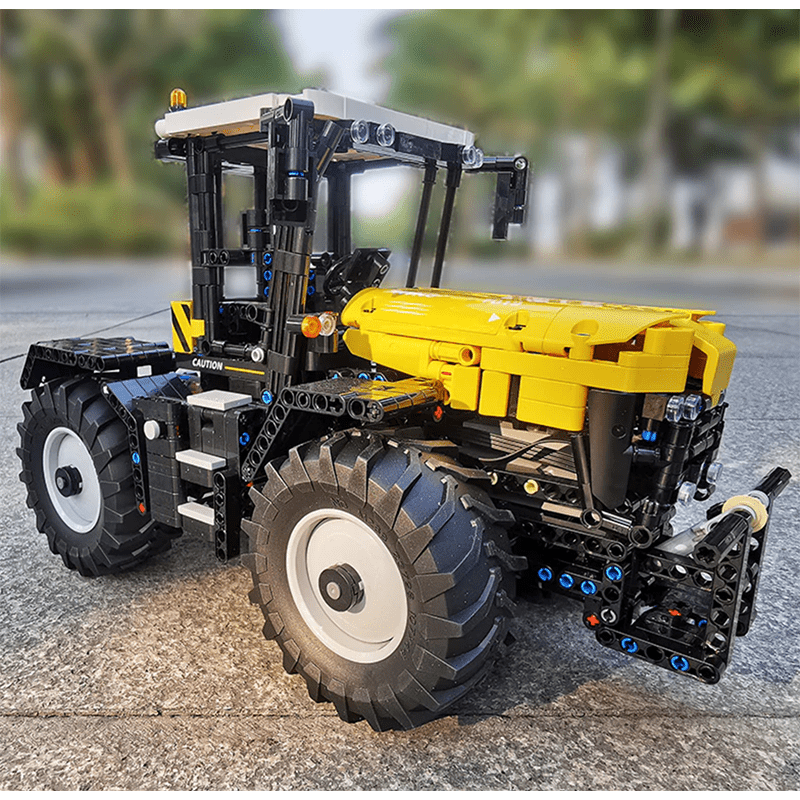Brick MOC High-Speed Farm Tractor | 2596pcs - Brick Car Merchant