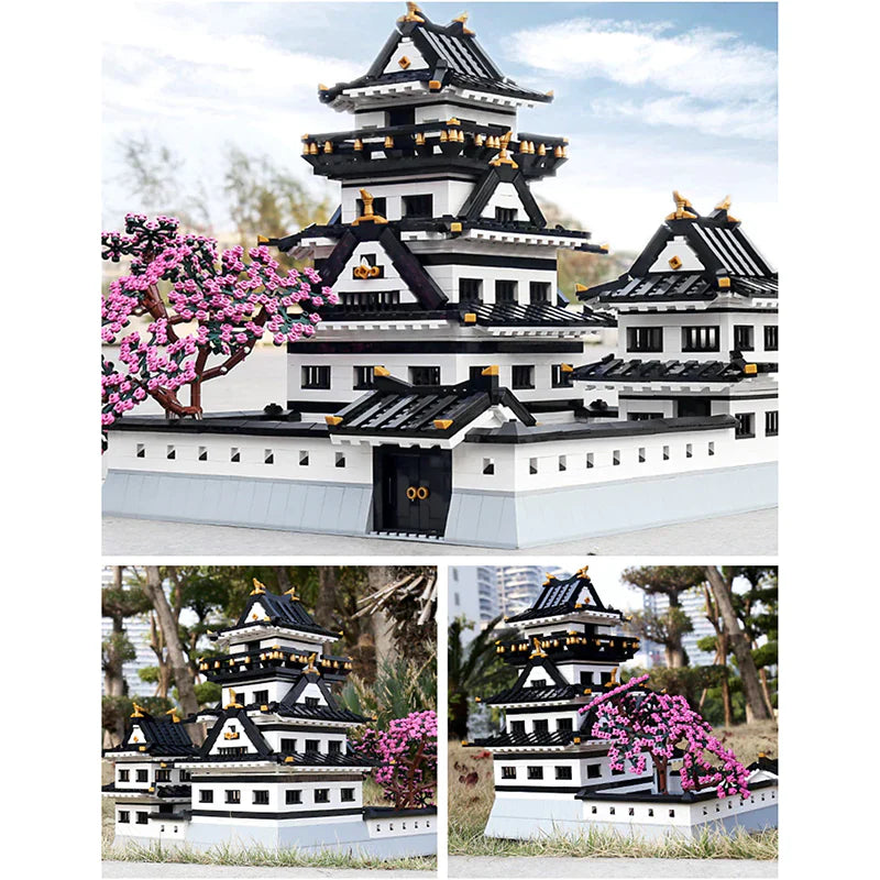 Brick MOC Himeji Castle | 3086pcs - Brick Car Merchant