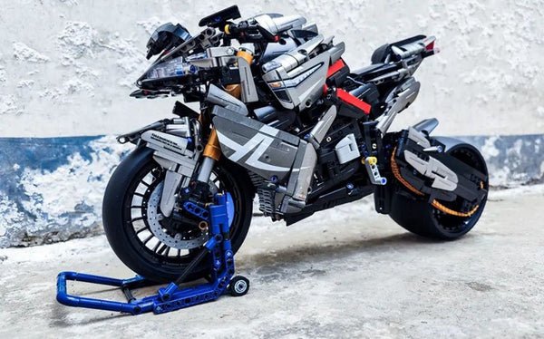 Brick MOC Hyper Naked Street Bike | 2426pcs - Brick Car Merchant