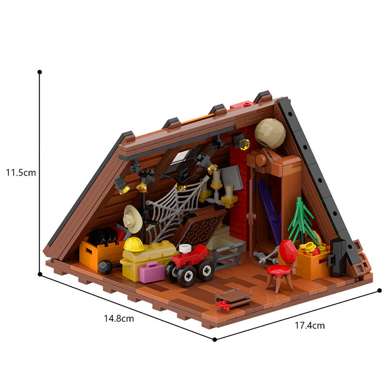 Brick MOC Enchanted Attic | 546pcs - Brick Car Merchant