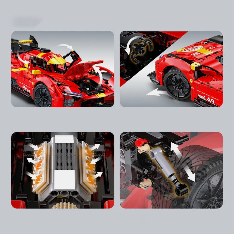LEGO MOC Remote Controlled Endurance Hypercar Champion - Brick Car Merchant