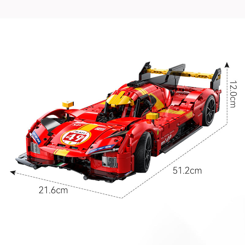 LEGO MOC Remote Controlled Endurance Hypercar Champion - Brick Car Merchant