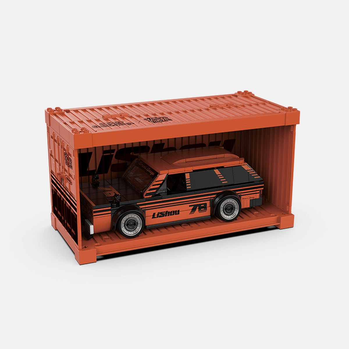 Brick MOC Simon's Garage 510 Wagon - Brick Car Merchant