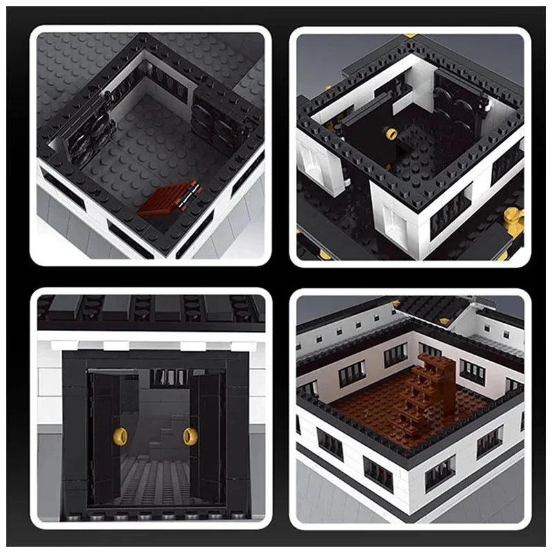 Brick MOC Himeji Castle | 3086pcs - Brick Car Merchant