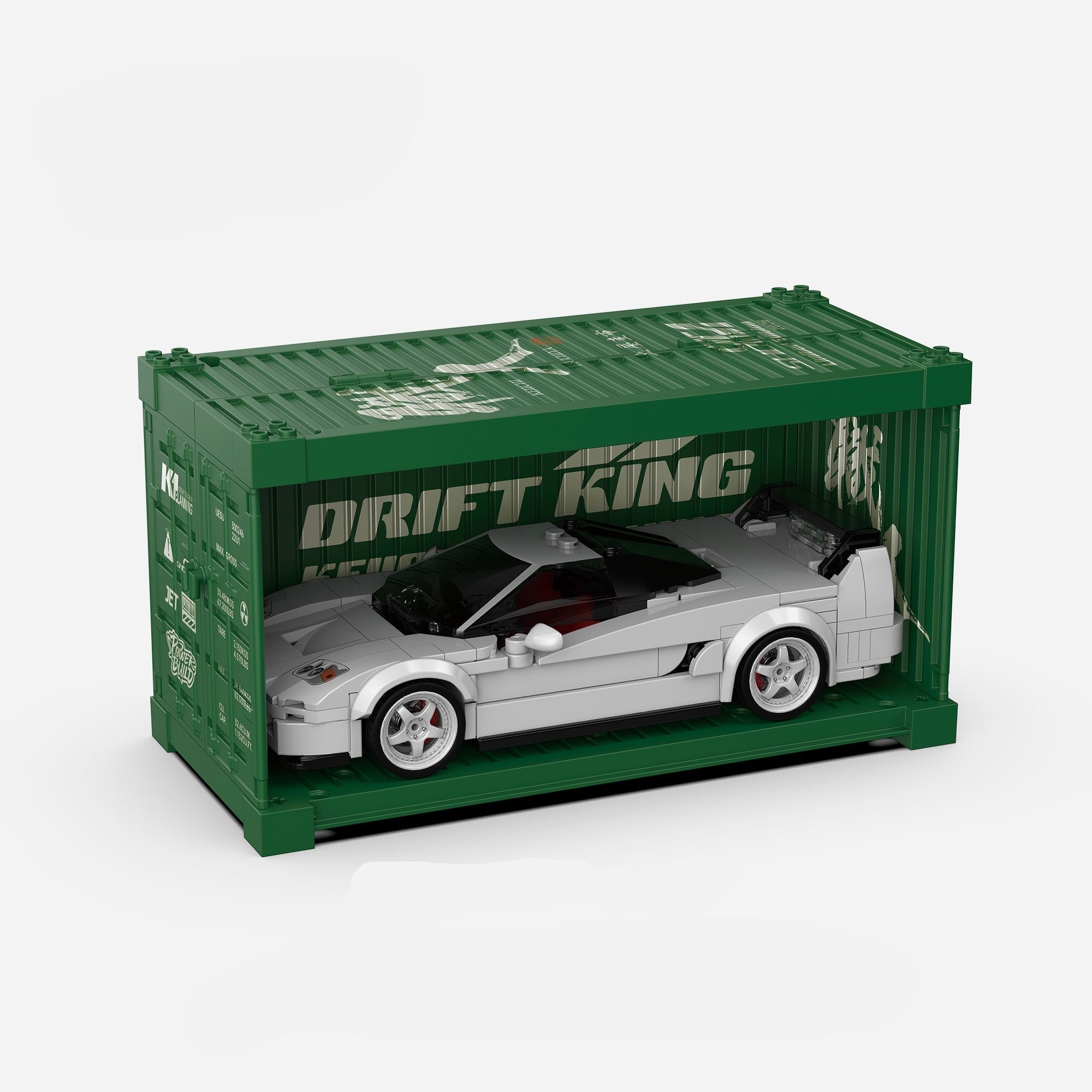 Brick MOC NSX Keiichi Tsuchiya - Brick Car Merchant