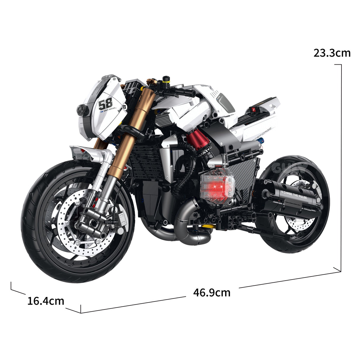 BMW R1200 LC Cafe Racer 1:5 building set - image 7