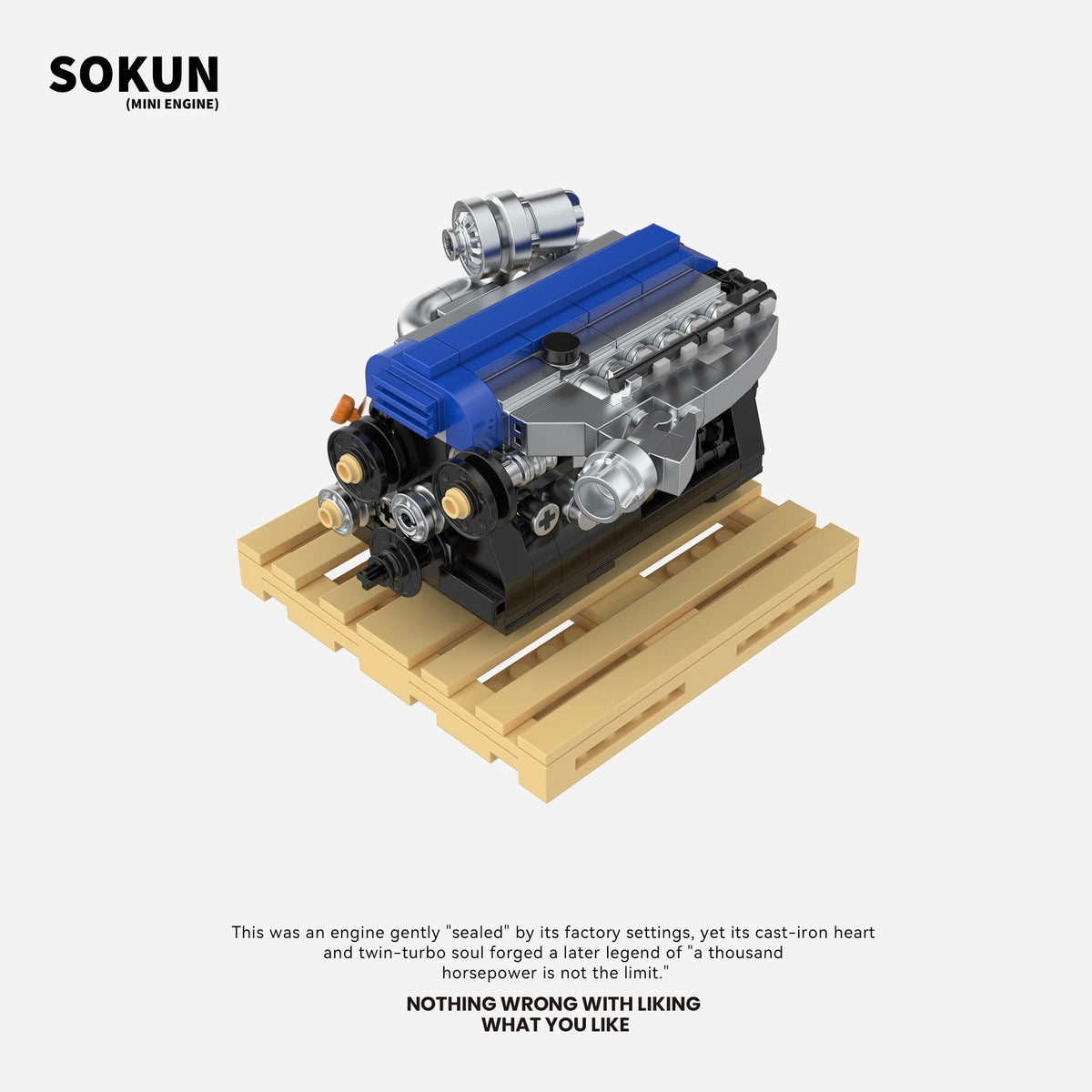 Brick MOC Toyota 2JZ-GTE Mini Engine - Brick Car Merchant