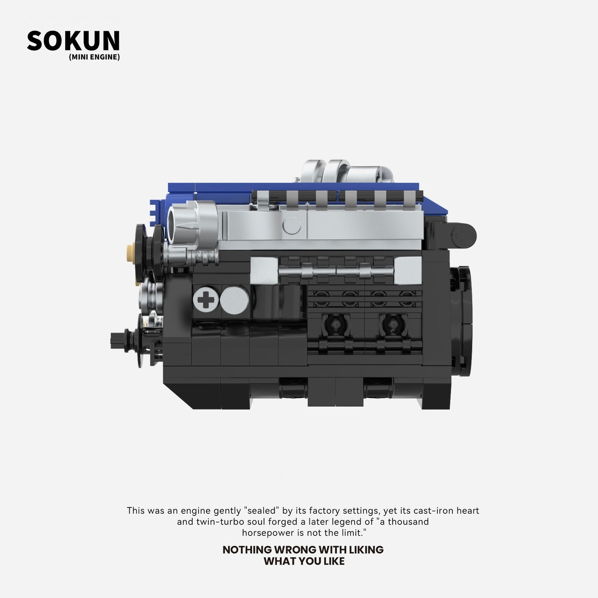 Brick MOC Toyota 2JZ-GTE Mini Engine - Brick Car Merchant