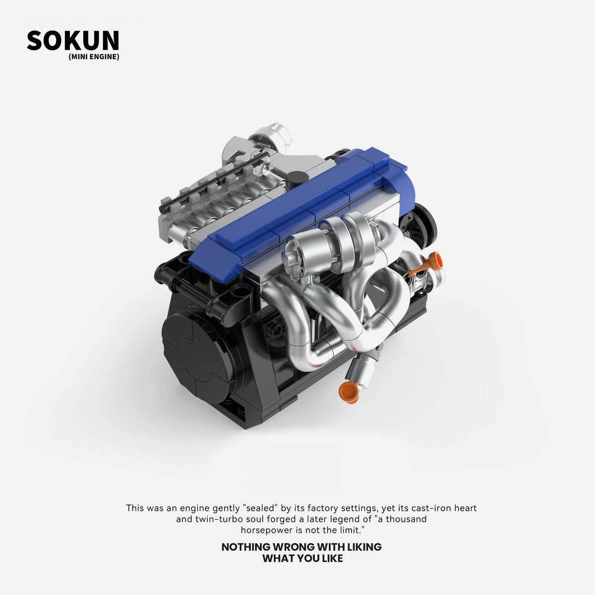 Brick MOC Toyota 2JZ-GTE Mini Engine - Brick Car Merchant