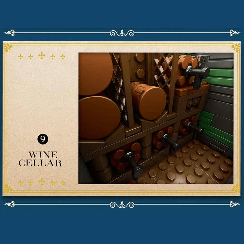Brick MOC Medieval Bistro and Tavern | 2831pcs - Brick Car Merchant
