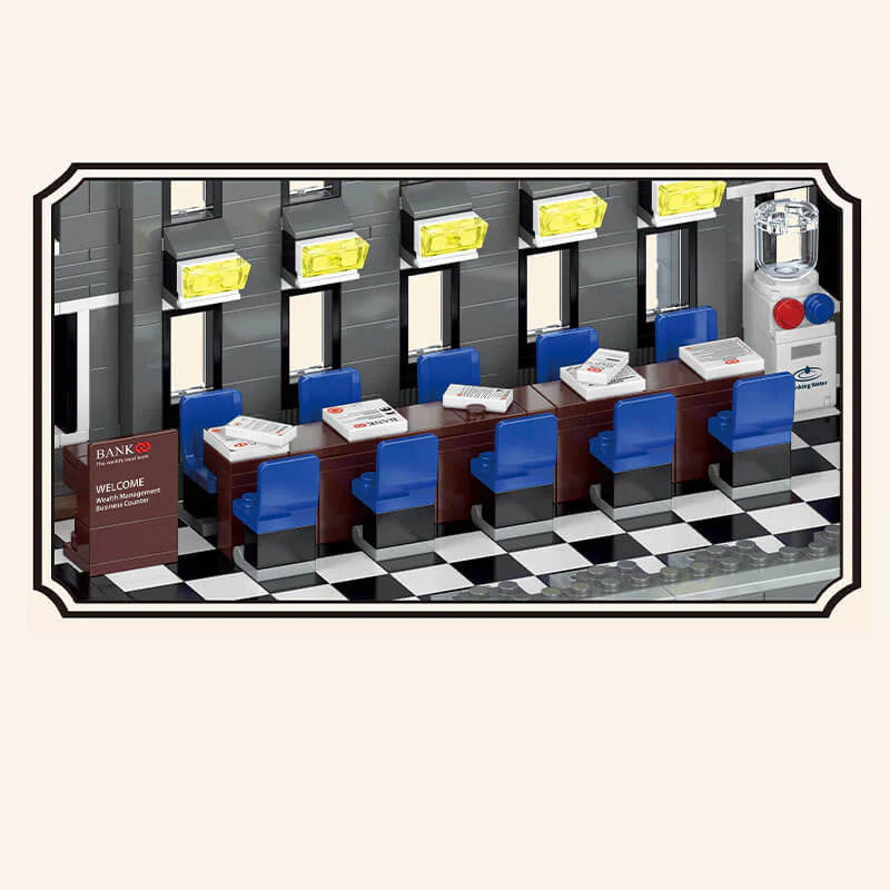 Brick MOC The Mega Bank | 10424pcs - Brick Car Merchant