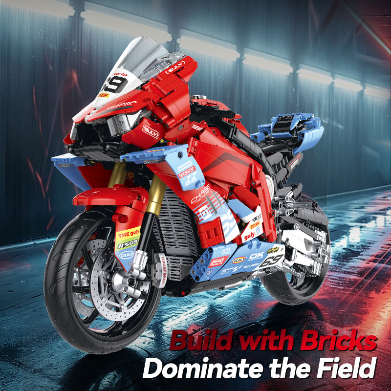 ZXMOTO 820RR Racing Motorcycle 1:5 building set - image 2