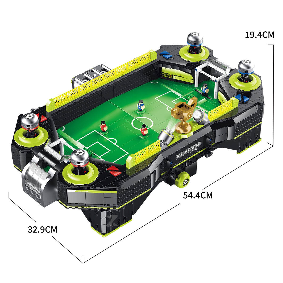 Brick MOC Football Striker Tabletop Arcade | 2247 pieces - Brick Car Merchant