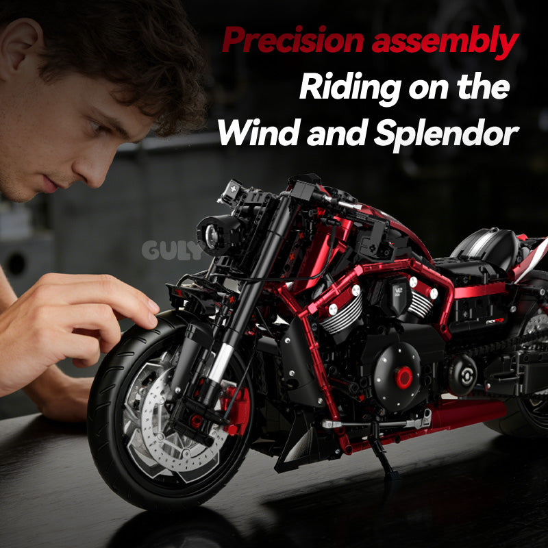 Harley-Davidson V-Rod Night Rod Custom 1:5 building set - image 6