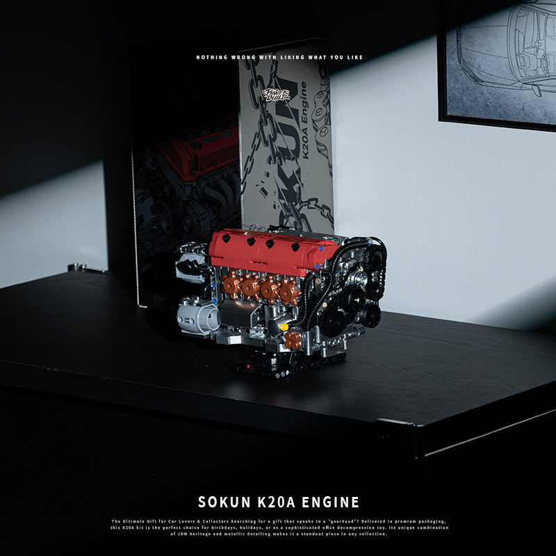 Brick MOC Honda K20A Engine - Brick Car Merchant