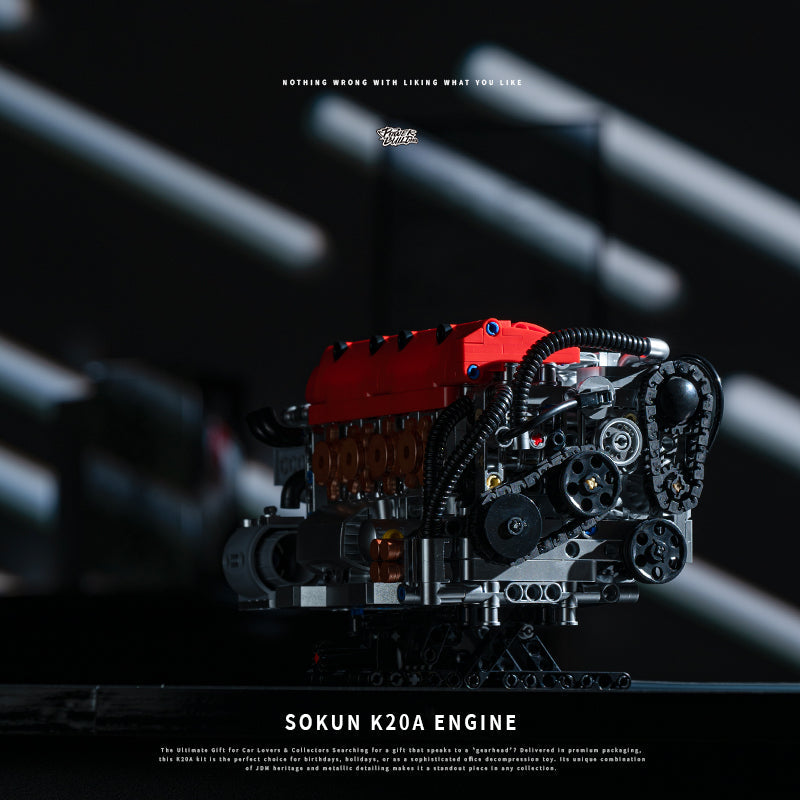 Brick MOC Honda K20A Engine - Brick Car Merchant