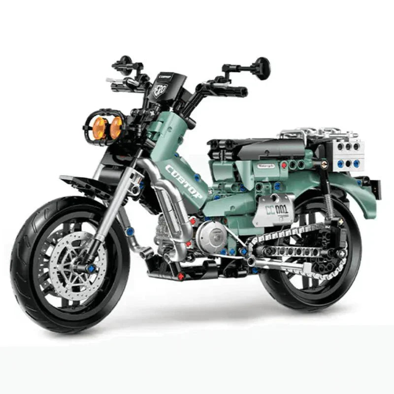 Brick MOC JDM 125cc Custom Street Bike | 627pcs - Brick Car Merchant