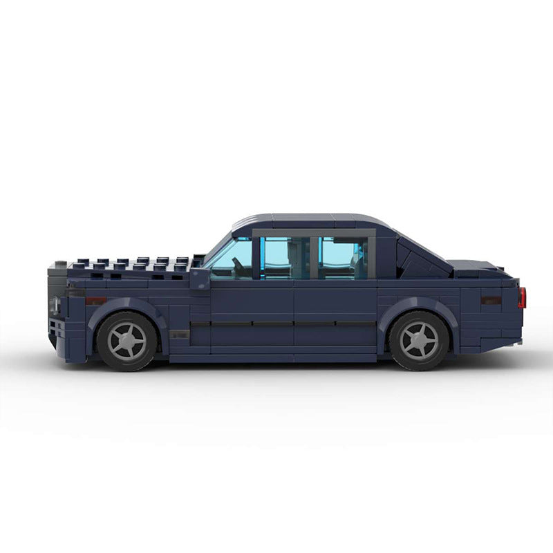 Brick MOC Johnny English' V16 Rolls Royce Phantom - Brick Car Merchant