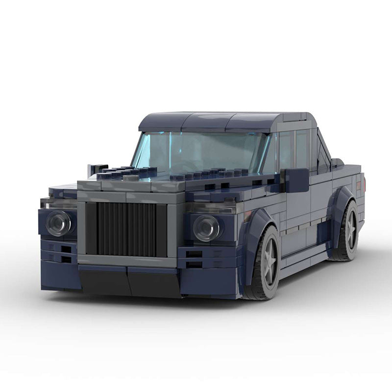 Brick MOC Johnny English' V16 Rolls Royce Phantom - Brick Car Merchant