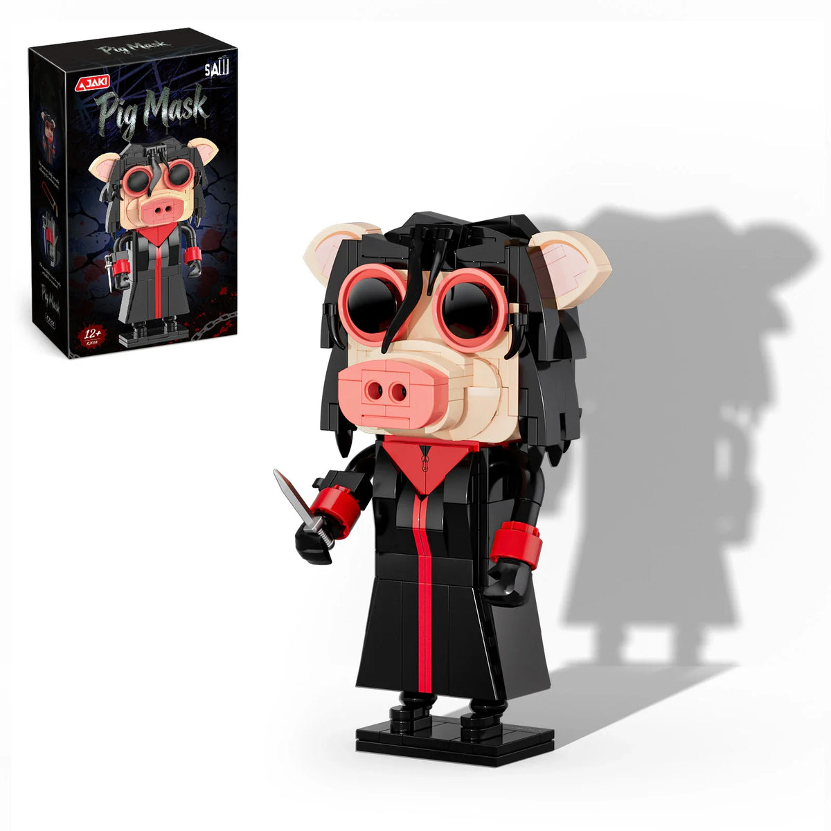 LEGO MOC SAW Pig Mask - Brick Car Merchant